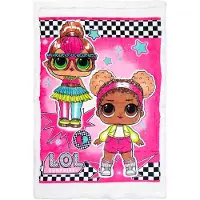 L.O.L. Surprise! LOL Surprise - Deken - 90 x 140 cm. - Coral Fleece Plaid - Heerlijk zacht! - L.O.L. Surprise!