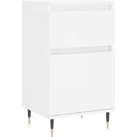vidaXL Dressoir 40x35x70 cm bewerkt hout wit