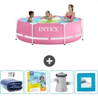 Intex Framezwembad, rond - 244x76 cm - 5-delig, model SCB9