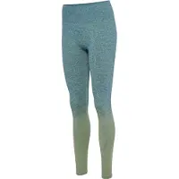 Hummel Sportbroek petrol / lichtgroen