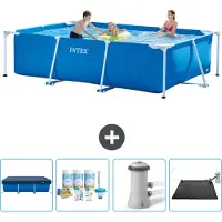 Intex Rechthoekig framezwembad - 300x200x75 cm - 5-delig - SCB4
