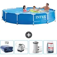 Intex Framezwembad, rond - 366x76 cm - 5-delig, model SCB54