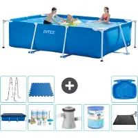 Intex Rechthoekig zwembad - 300x200x75 cm - 9-delig - Model S40181
