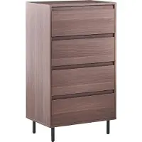 Beliani NIKEA - Commode - Donkerbruin - MDF
