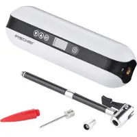 Fischer Fahrrad FISCHER 50375: Accu-compressor met powerbank en LED-zaklamp