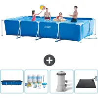Intex Rechthoekig zwembad - 450x220x84 cm - 5-delig - SCB4