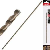 Tvardy HSS Lange Metaalboor - 3.5 mm - 210 mm - Goudkleurig - Diepe Gaten - Zelfcentrerende Punt