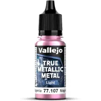 Wittmax Hobbyverf Acrylverf - 77107 True Metallic Metal - Light - Karmozijn Magenta - Acryl - Verf flesje - 1x 18 ml