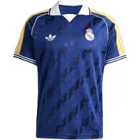 Adidas Tricot 'Real Madrid' marine / donkerblauw / geel / wit