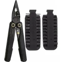 Leatherman Wave Alpha Obsidian Bundle EU300164 Black DLC MagnaCut, Black G10, multitool met Bit Kit 931014-bundel