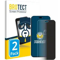 BROTECT - privacy screenprotector voor Huawei Nova 15 Pro - Folie Beschermfolie Blauwlichtfilter 2 Stuks
