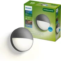 Philips Wandlamp | Capricorn | 2700K | IP44 | 4.3W | Antraciet