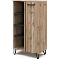 Vicco Amber Dressoir – 35 x 110 cm met 1 deur Bruin