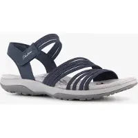 SKECHERS Reggae Slim Coffee dames sandalen blauw maat 40