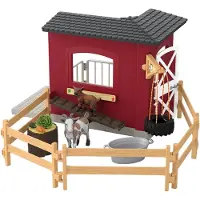 Schleich Goat Stable 42726 Figure Rood Kinderen