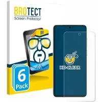 BROTECT - Screenprotector voor Vivo X300 Ultra - Folie Beschermfolie transparant 6 Stuks