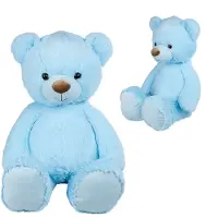 Simba Toys Plush - Knuffel Beer - blauw - 80cm