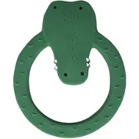 Trixie Natuurlijk rubber ronde bijtring - Mr. Crocodile