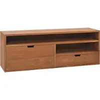 Sonstiges Tv-meubel 110x30x40 cm massief teakhout