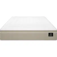 Vente-unique Matras 160 x 200 cm hybride pocketvering 7 zones en geheugengelschuim dikte 28 cm - CIREVA van YSMÉE