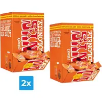 Tony's Chocolonely Tony’s Chocolonely Tiny Tony’s Karamel Zeezout (2x 900 gr)