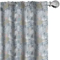 Abakuhaus Marine gordijnen – 2-delige set – Microvezel – Multicolor