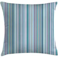 Abakuhaus Kussenhoes met strepen – 60x60 cm – Dubbelzijdig bedrukt, Aqua blauw