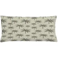 Abakuhaus Palm Kussenhoes – Vintage Tropisch – 90x40 cm – Dubbelzijdig