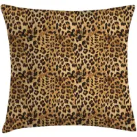 Abakuhaus Kussenhoes – Leopard 45x45 cm – Dubbelzijdig bedrukt, rits