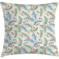 Abakuhaus Luau Kussenhoes – Vintage Plumeria's – 40x40 cm – Ivoor