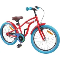 vidaXL Kinderfiets 20 Inch voor 6-11 jaar oud Rood
