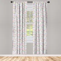 Abakuhaus Auto–Raamdecoratie – 2-panelen-set 75×245 cm – Multicolor