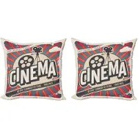 Abakuhaus Jaargang kussenhoes – 2x60x60 cm – Dubbelzijdig bedrukt – rits