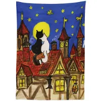 Abakuhaus Tafelkleed Satijn 140x170 – Multikleur, Binnen/Buiten