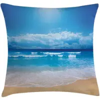 Abakuhaus Kussenhoes – Strand kussenhoes 45x45 cm – Veelkleurig, Wasbaar
