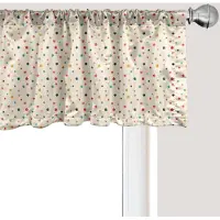 Abakuhaus Moderne raamvalletje, gordijnvalletje voor keuken en slaapkamer met tunnelzoom, 137 cm x 30 cm, veelkleurig