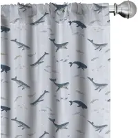 Abakuhaus Gordijnen – Wale & Vissen – 2x75x175 cm – Mikrofaser