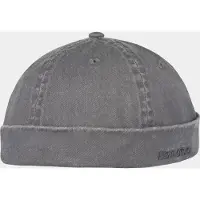 Hatland Docker - Gewassen katoenen dockersmuts - Grijs - Assorti - S/M