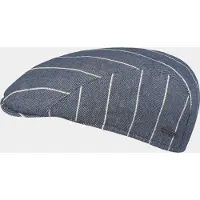 Hatland Ensa - Katoenen flatcap - Marine blauw - Assorti - XL