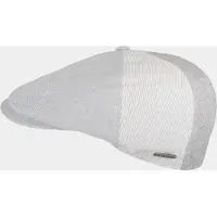 Hatland Easton - Katoenen flatcap - Licht grijs - Assorti - L
