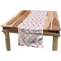 Abakuhaus Loper met gaaspatroon – Victoriaans ovaal – 40x180 cm – Multicolor