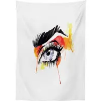 Abakuhaus Tafelkleed – TC_97660 140 x 170 cm – satijnmix, wit/multicolor