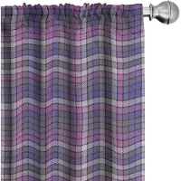 Abakuhaus – 2x75x245 cm microvezel gordijnen – violet-blauw-fuchsie