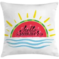 Abakuhaus Hallo Zomer Kussenhoes – Watermeloenmotieven – 40x40 cm