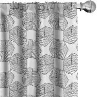 Abakuhaus Geometrische Gordijnen – 2x75x175 – Mikrofaser