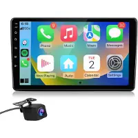 Hexinex Autoradio Geschikt voor Citroen Berlingo 2 2008 - 2019 - Draadloos CarPlay, Android Auto, Android 15, multimediaspeler, 4GB+64GB, +Achteruitrijcamera
