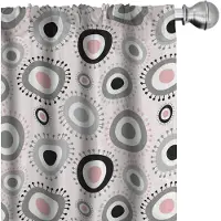 Abakuhaus Geometrische Doodles – Gordijnen 2x75x175 cm – Microvezel