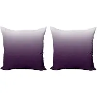 Abakuhaus Ombre kussenhoes – 60x60 cm – dubbelzijdige bedrukking – Aubergine