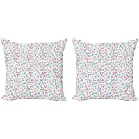 Abakuhaus Kleuterkussenhoes Set – 2x40x40 cm – Dubbelzijdig bedrukt – Multicolor Ballon-Beren
