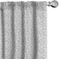 Abakuhaus 2er-Set Vorhänge 75x225 cm – Mikrofaser, Pale Grau